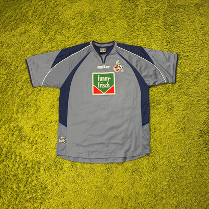 Saller 1. FC Köln Trikot grau Größe XXL Funny Frisch 2004 2005