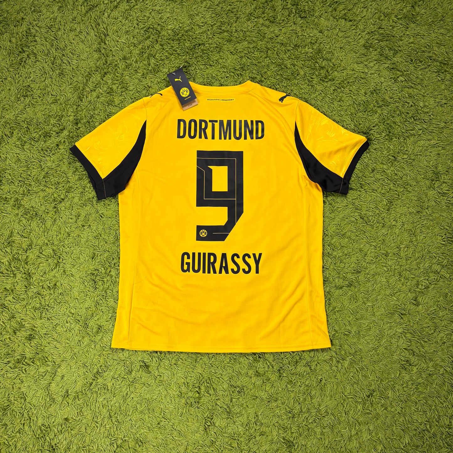 Puma Borussia Dortmund Guirassy Trikot Gelb Größe L 2025 2026