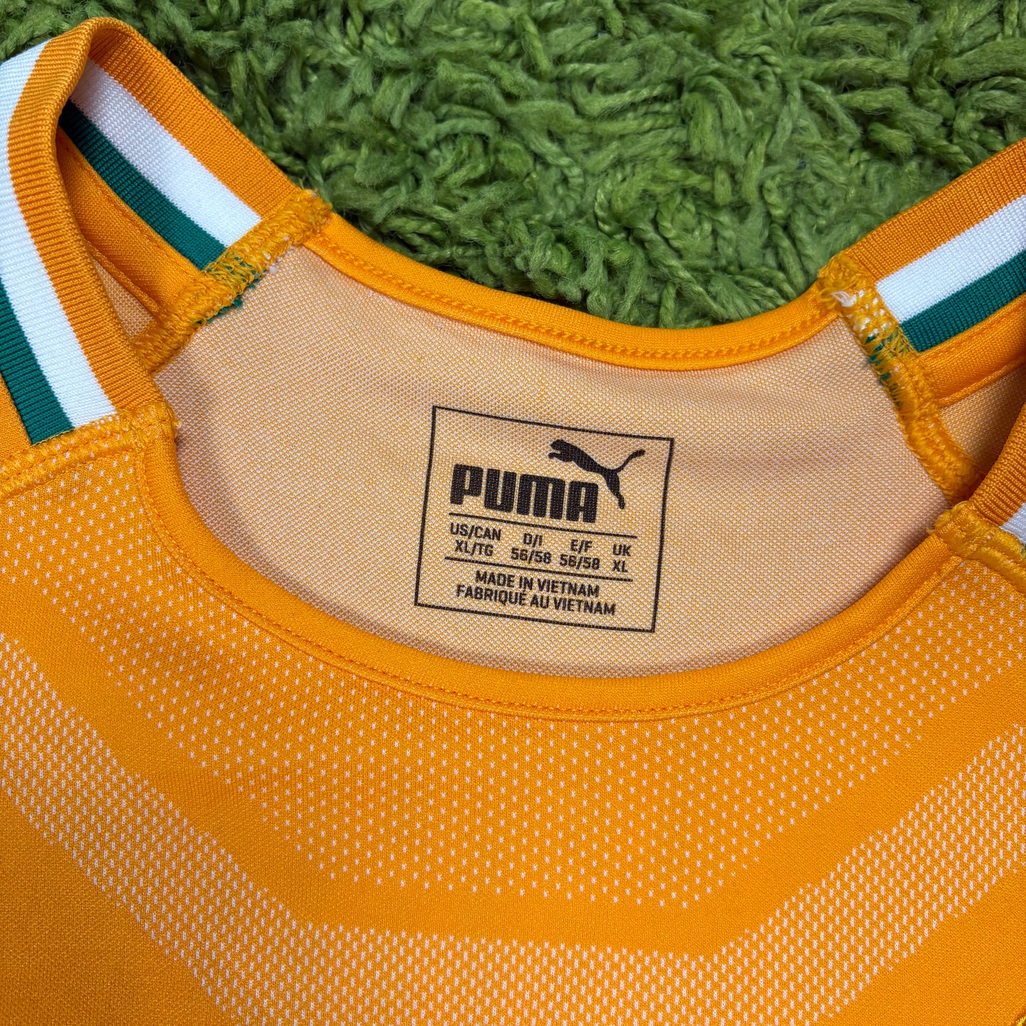 Puma Elfenbeinküste Zaha Trikot Orange Größe XL 2018
