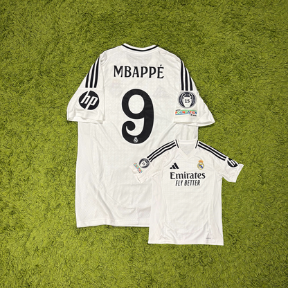 Adidas Real Madrid Mbappe Trikot Weiß Größe M 2024 2025