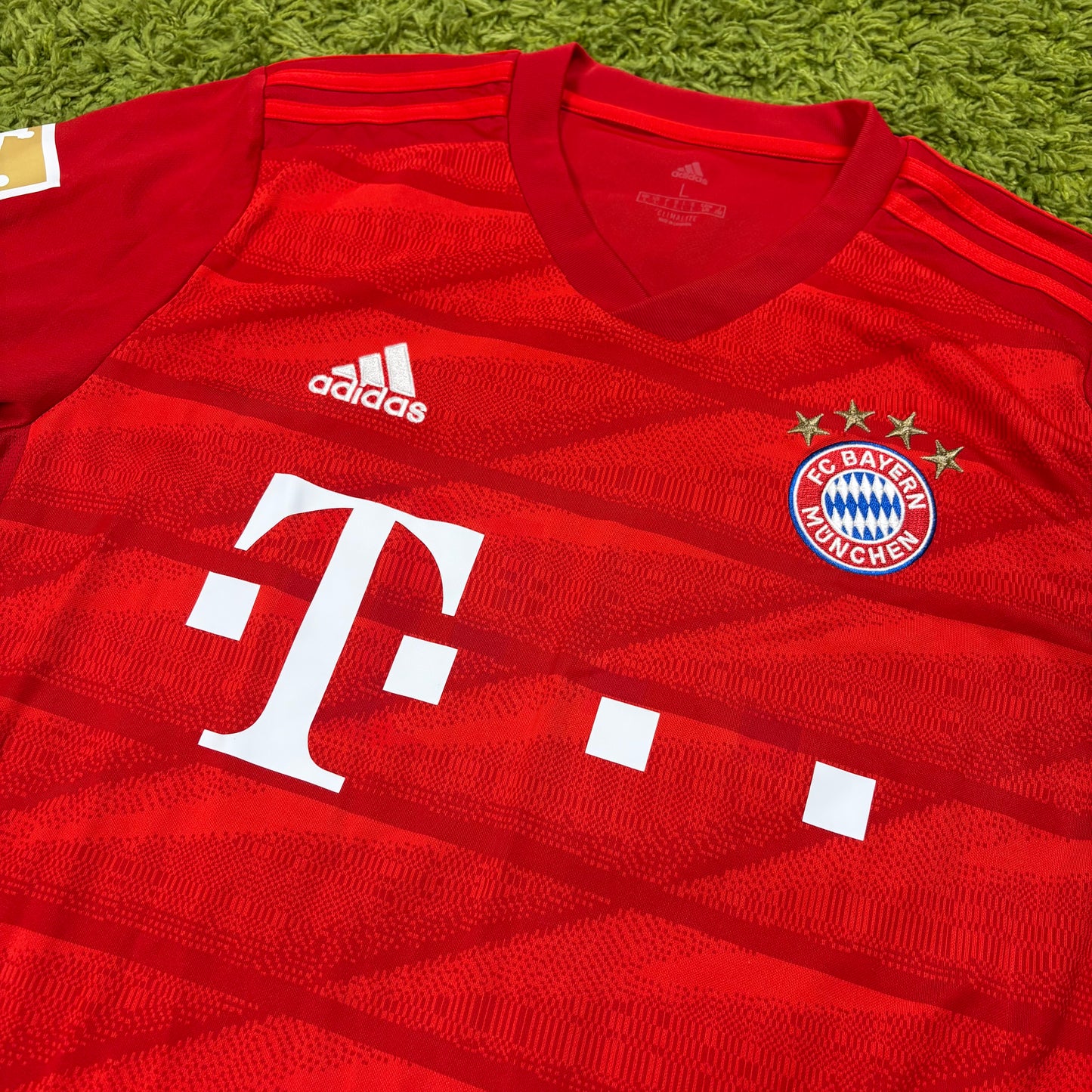 Adidas FC Bayern München Lewandowski Trikot rot Größe L 2018 2019