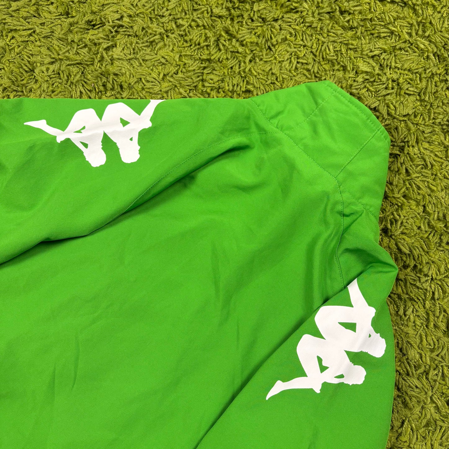 Kappa Borussia Mönchengladbach Trainingsjacke Jacke grün Größe XL