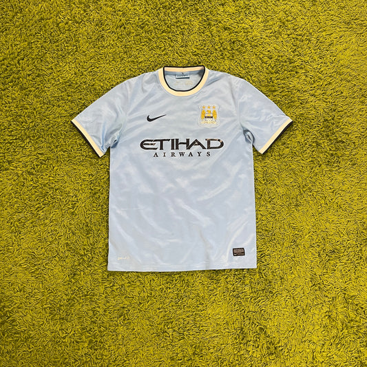 Nike Manchester City Trikot hellblau Größe M 2013 2014