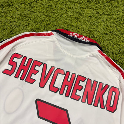 Adidas AC Mailand Milan Shevchenko Trikot Weiß Größe L 2005 2006