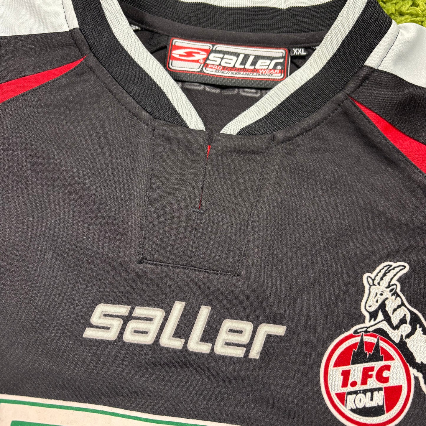 Saller 1. FC Köln Funny Frisch Trikot schwarz Größe XXL 2003 2004