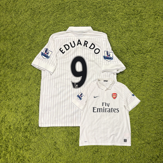 Nike FC Arsenal Eduardo Trikot Weiß Größe L 2009 2010