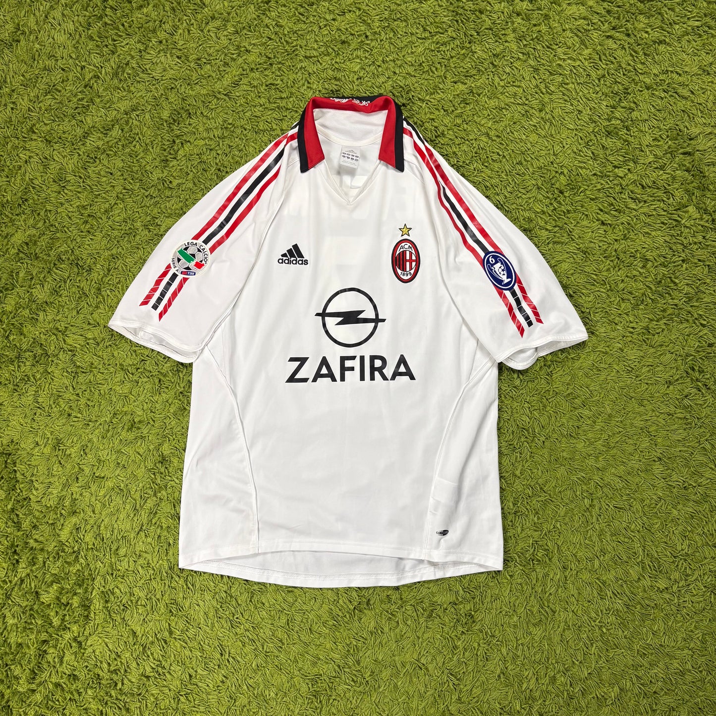 Adidas AC Mailand Milan Shevchenko Trikot Weiß Größe L 2005 2006
