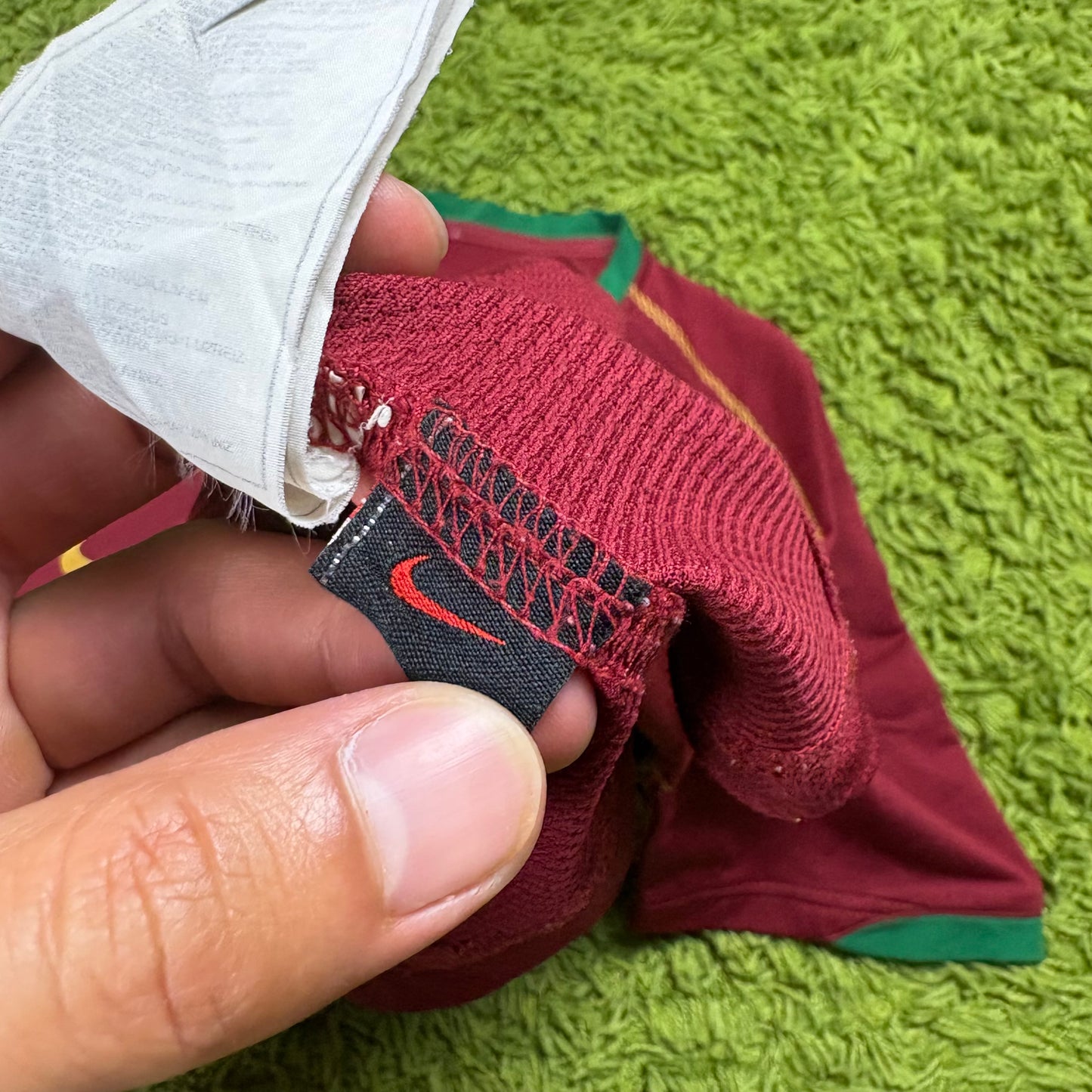 Nike Portugal Cristiano Ronaldo Trikot + Shorts Bordeaux rot Größe M 2006