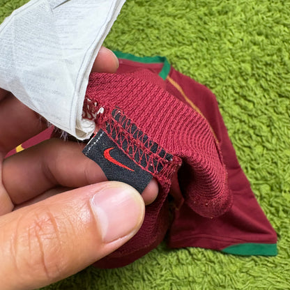 Nike Portugal Cristiano Ronaldo Trikot + Shorts Bordeaux rot Größe M 2006