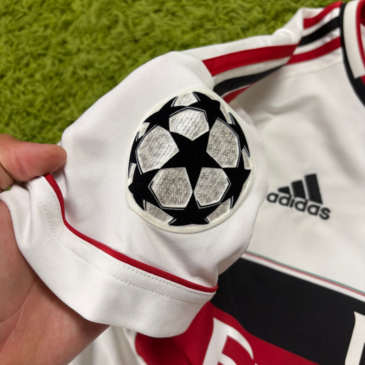 Adidas AC Mailand Milan Nocerino Trikot Weiß Größe M 2012 2013