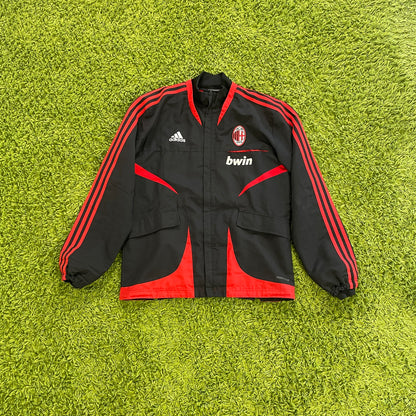 Adidas AC Mailand Milan Trainingsjacke Trackjacket schwarz Größe L 2007