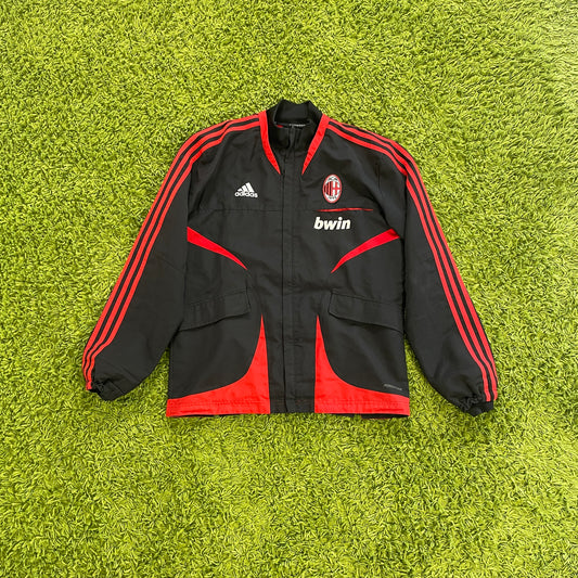 Adidas AC Mailand Milan Trainingsjacke Trackjacket schwarz Größe L 2007