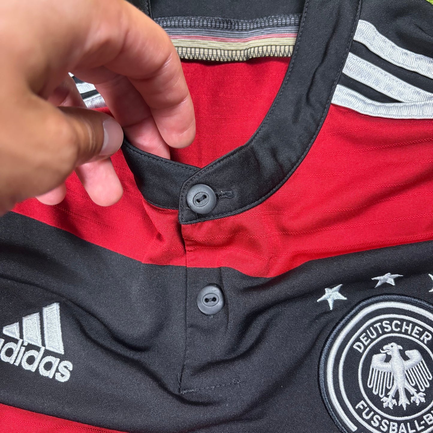 Adidas Deutschland DFB Trikot rot schwarz Größe M 2014