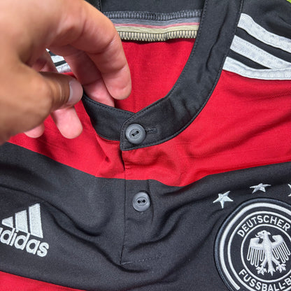 Adidas Deutschland DFB Trikot rot schwarz Größe M 2014