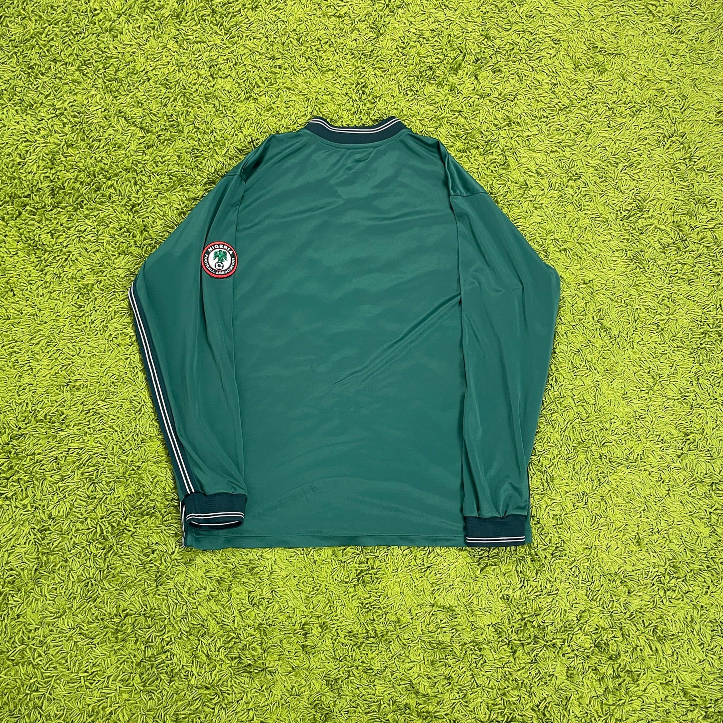 Nike Nigeria Trikot grün Größe XL Langarm 1996 1998