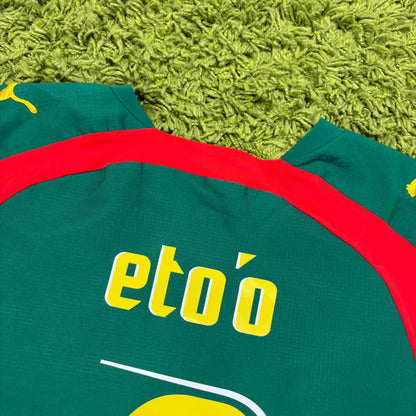 Puma Kamerun Etoo Eto‘o Trikot Grün Größe L 2006