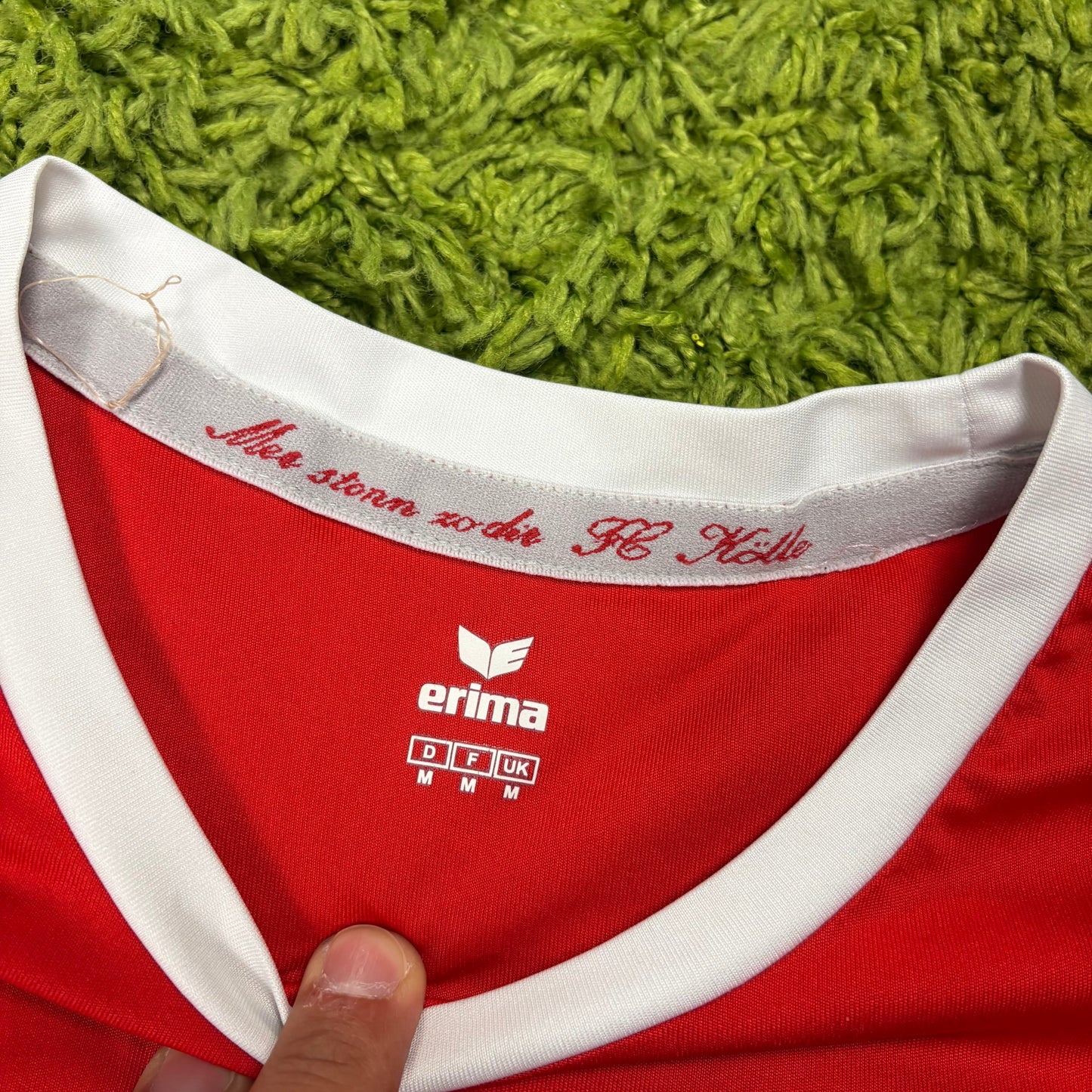 Erima 1. FC Köln Helmes Trikot rot Größe M 2013 2014