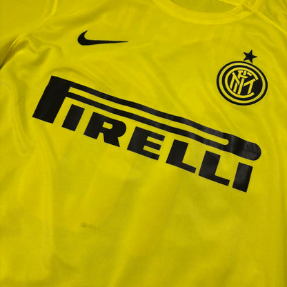 Nike Inter Mailand Milan Jovetic Trikot Gelb Größe M 2015 2016