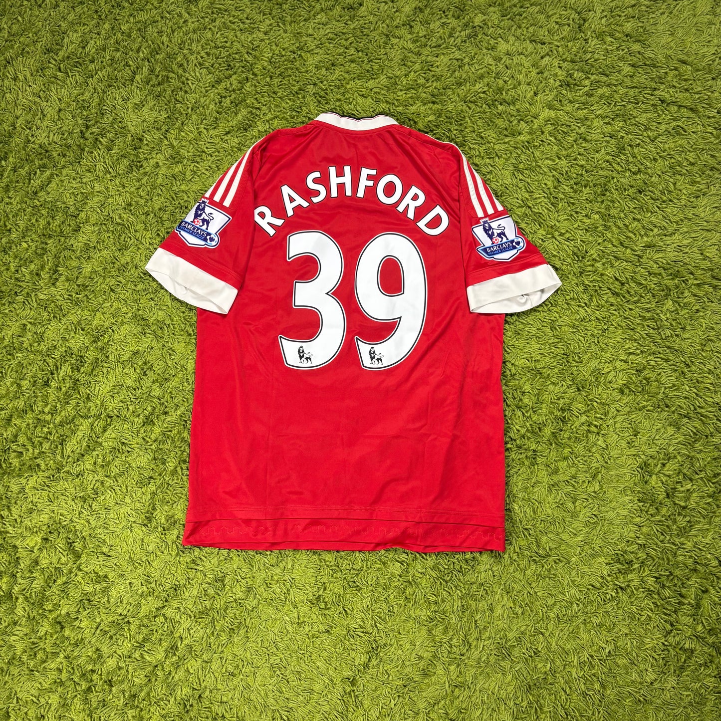 Adidas Manchester United Rashford Trikot rot Größe L 2015 2016