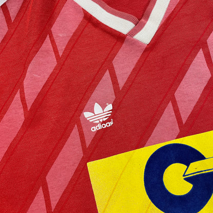 Adidas Trikot SV Fautenbach rot Größe XL 70er Jahre