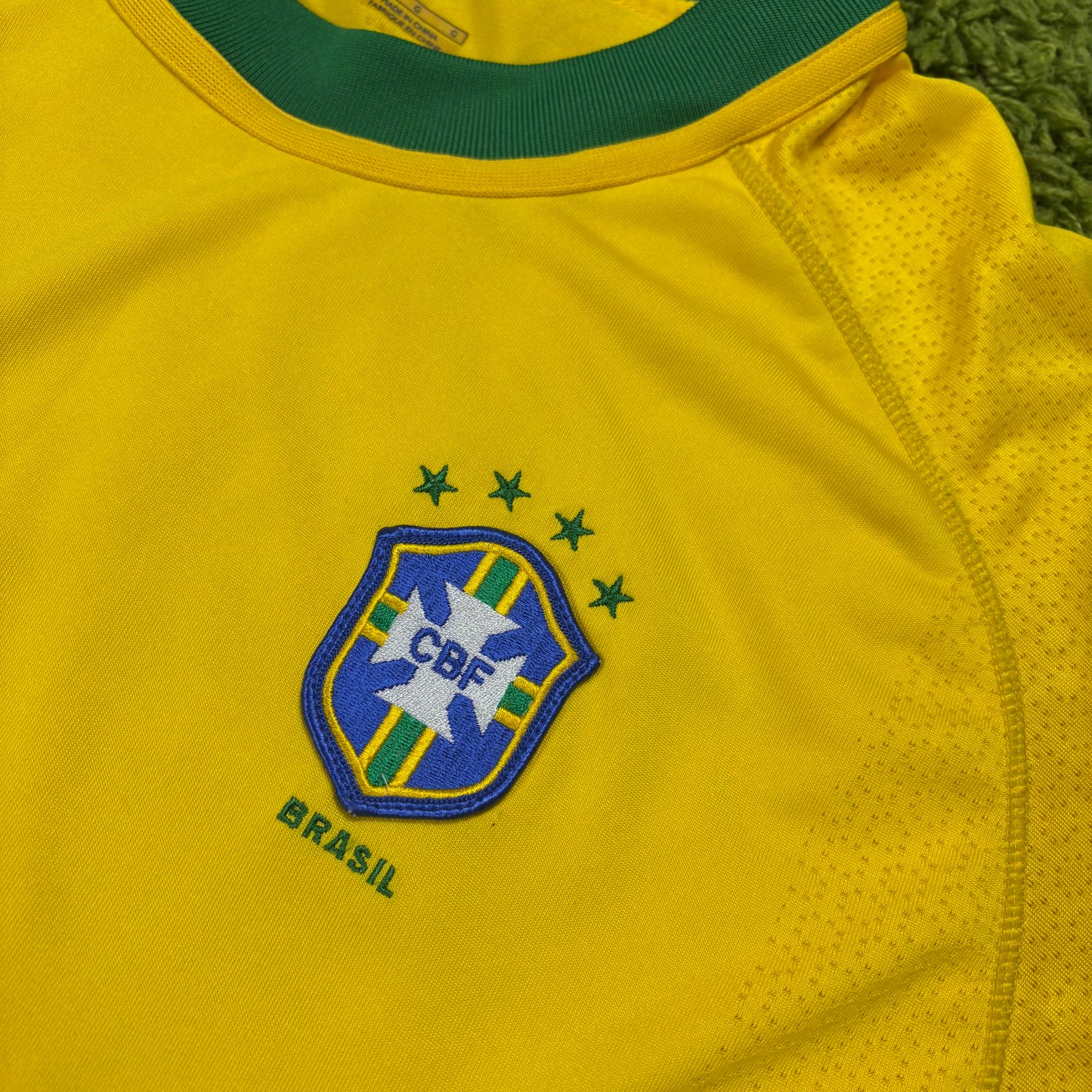 Nike Brasilien Trikot Gelb Größe L 2000 2002 Brazil Brasil