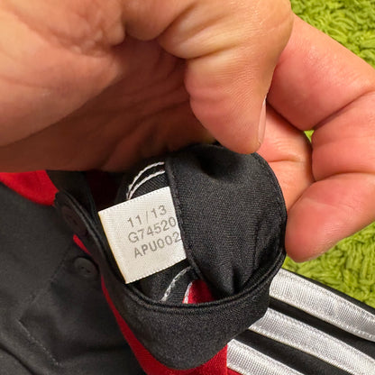 Adidas Deutschland DFB Schweinsteiger Trikot rot schwarz Größe L