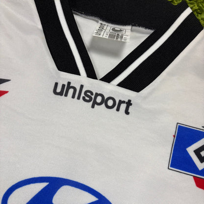 Uhlsport Hamburger SV HSV Cardoso Trikot Weiß Größe XL 1996 1997