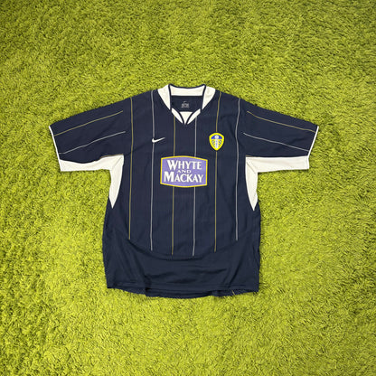 Nike Leeds United Viduka Trikot blau Größe L 2003 2004