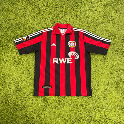 Adidas Bayer 04 Leverkusen Bastürk Trikot rot Größe XL 2001 2002