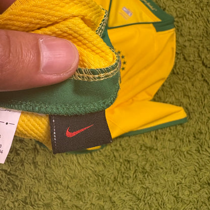 Nike Brasilien Trikot Kaka gelb Größe L 2008