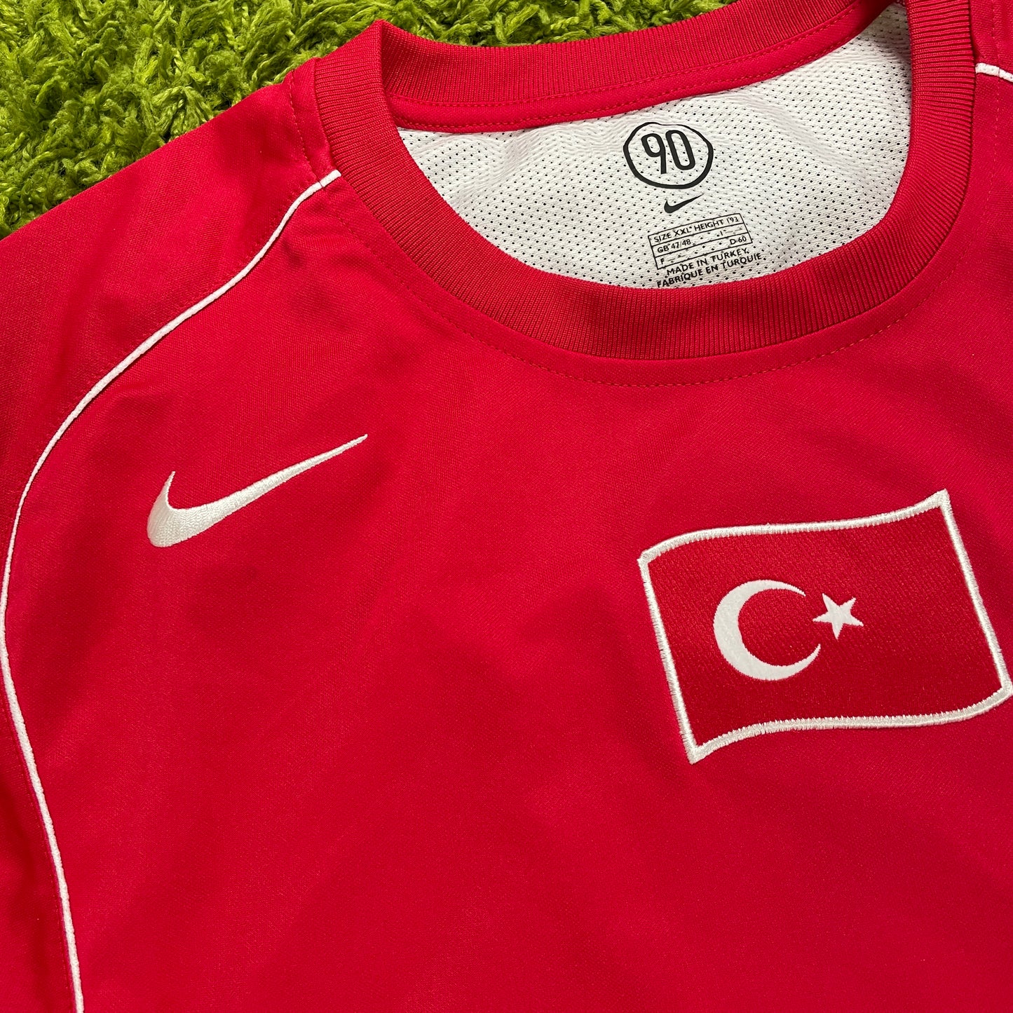 Nike Türkei Trikot rot Größe XXL 2004 2006