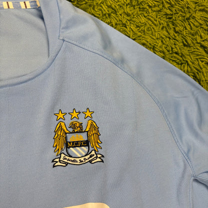Umbro Manchester City Tevez Trikot blau Größe XXL 2011 2012