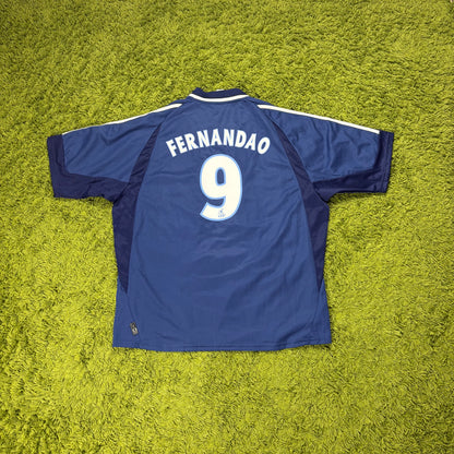 Adidas Olympique Marseille Fernandao Trikot blau Größe XL 2001 2002