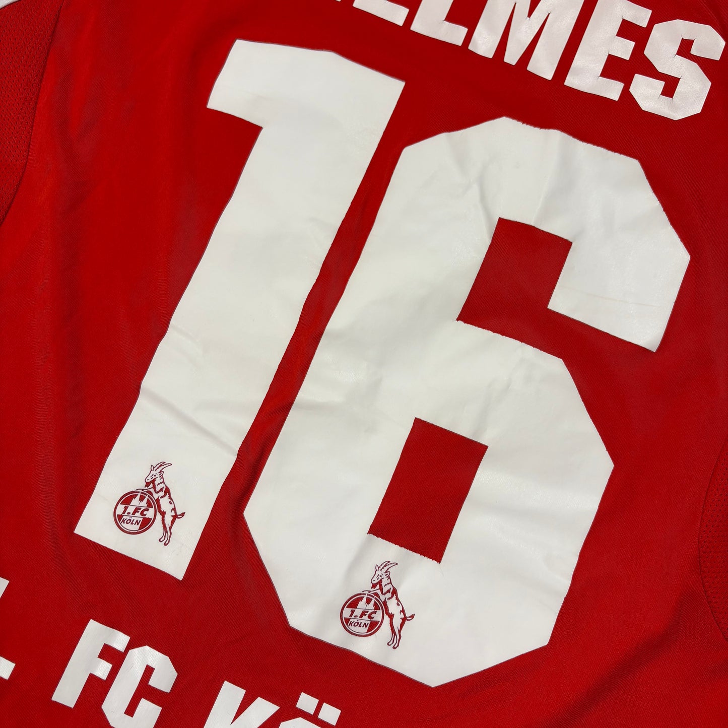 Erima 1. FC Köln Helmes Trikot rot Größe M 2013 2014