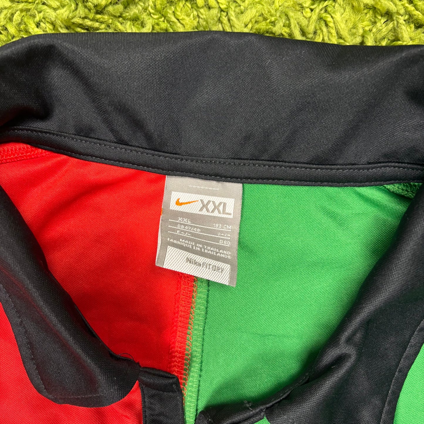 Nike NEC Nijmegen Trikot rot grün Größe XXL 2008 2009