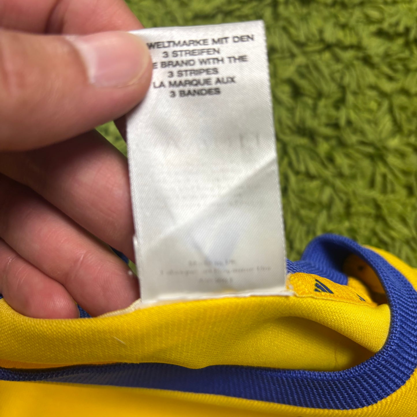 Adidas Schweden Ibrahimovic Trikot Gelb Größe L 2002