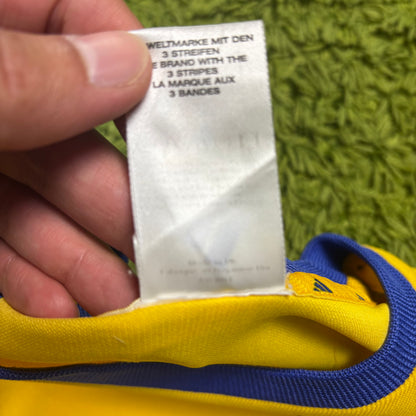 Adidas Schweden Ibrahimovic Trikot Gelb Größe L 2002