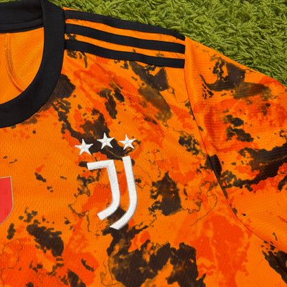 Adidas Juventus Turin Ronaldo Trikot Orange Größe XL 2020 2021
