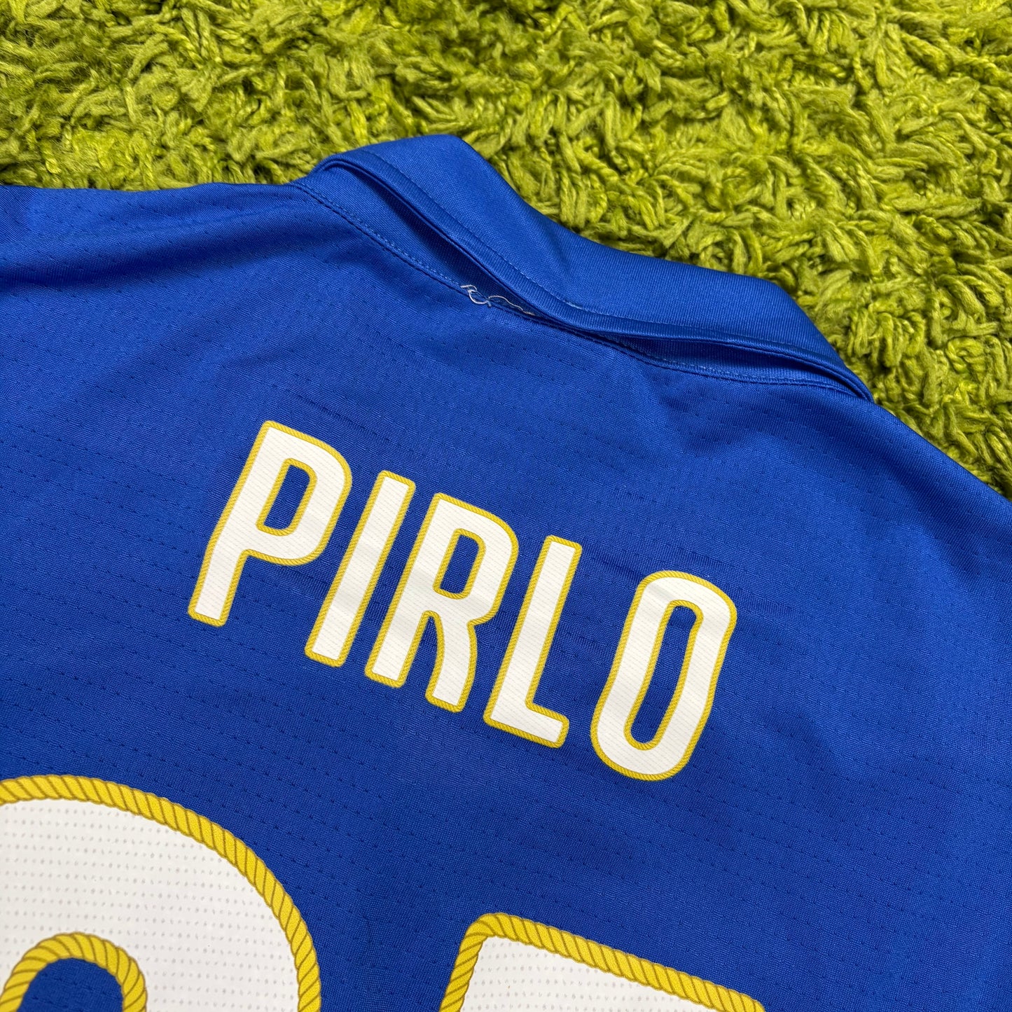 Puma Italien Pirlo Trikot blau Größe M 2014