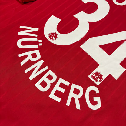 Adidas 1. FC Nürnberg Slovak Trikot rot Größe XL 2004 2005 matchworn