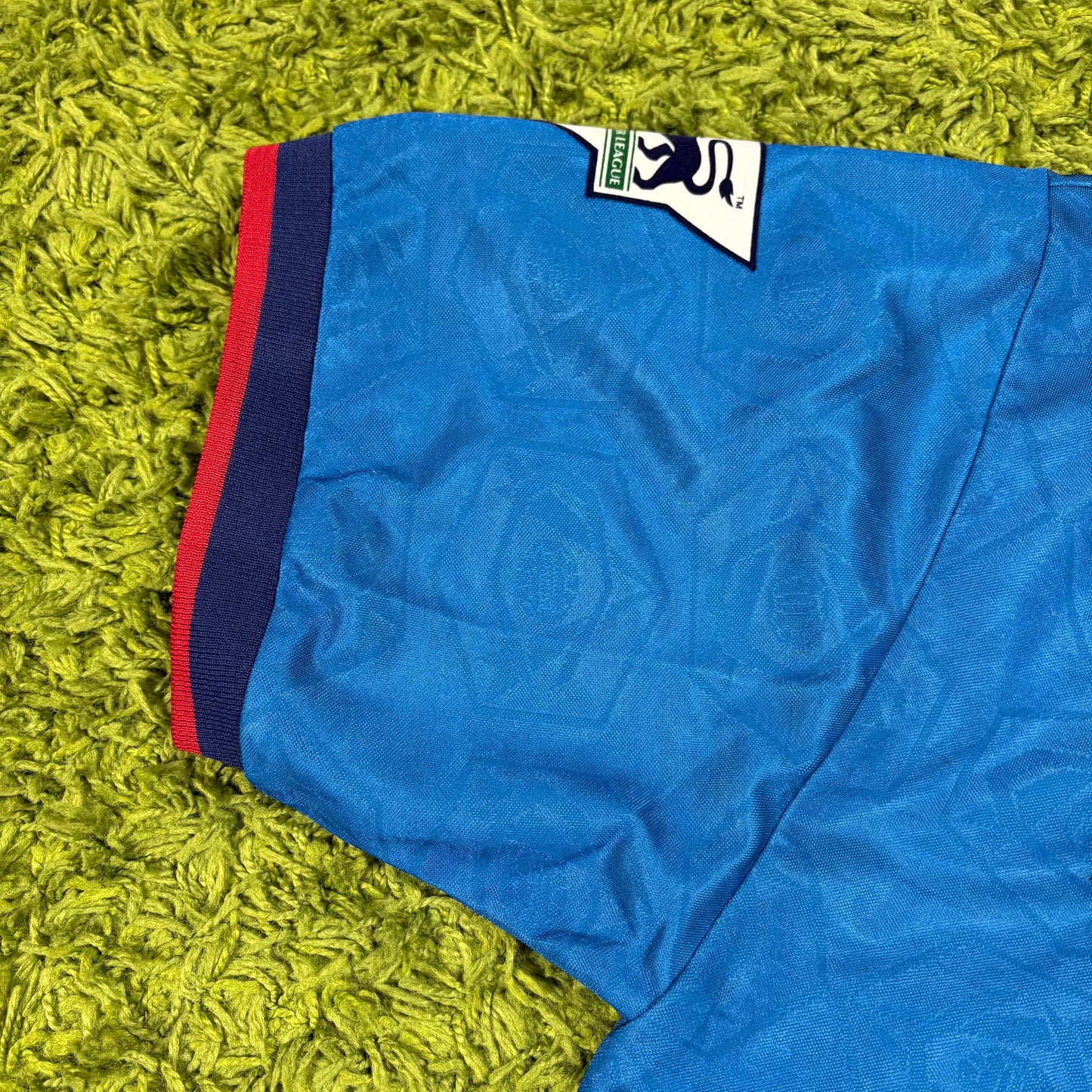 Nike Arsenal FC Bergkamp Trikot blau Größe L 1994 1995