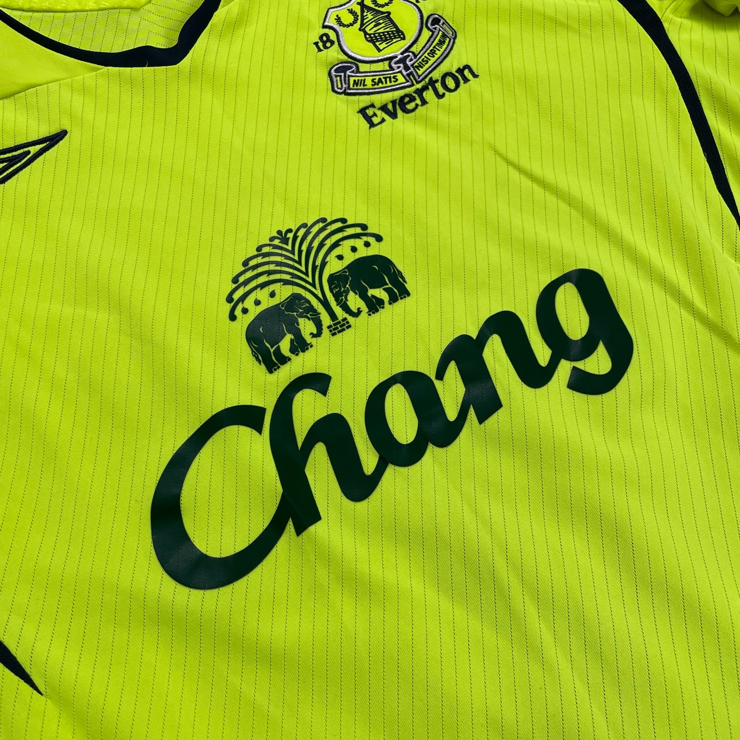 Umbro Everton FC Trikot grün Neon 2008 2009 Größe M