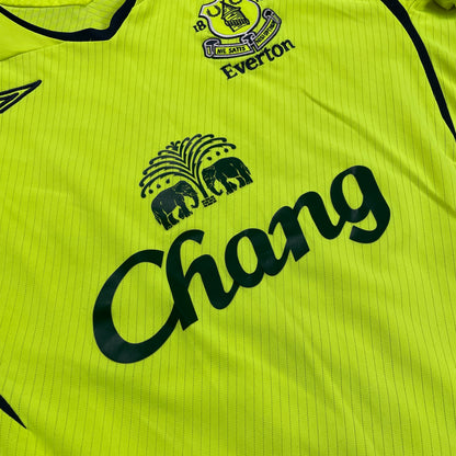 Umbro Everton FC Trikot grün Neon 2008 2009 Größe M