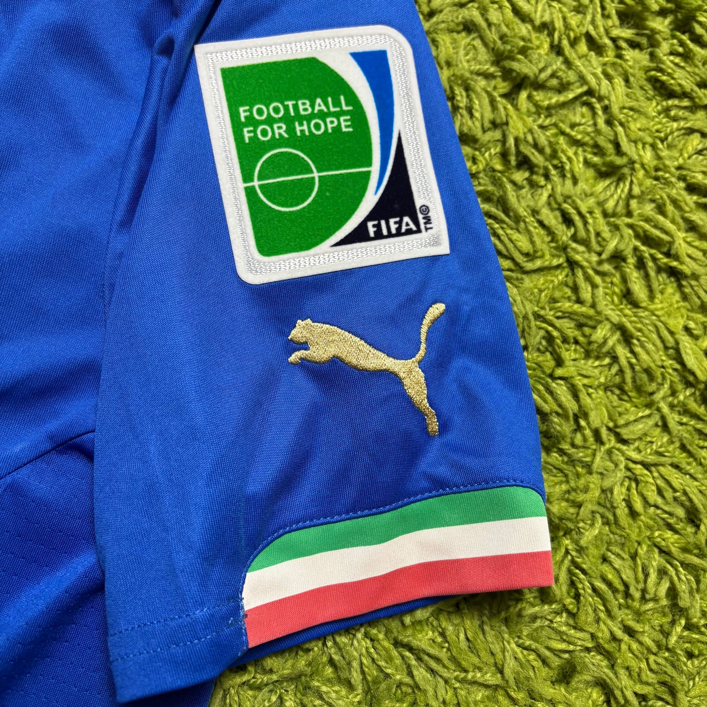 Puma Italien Pirlo Trikot blau Größe M 2014