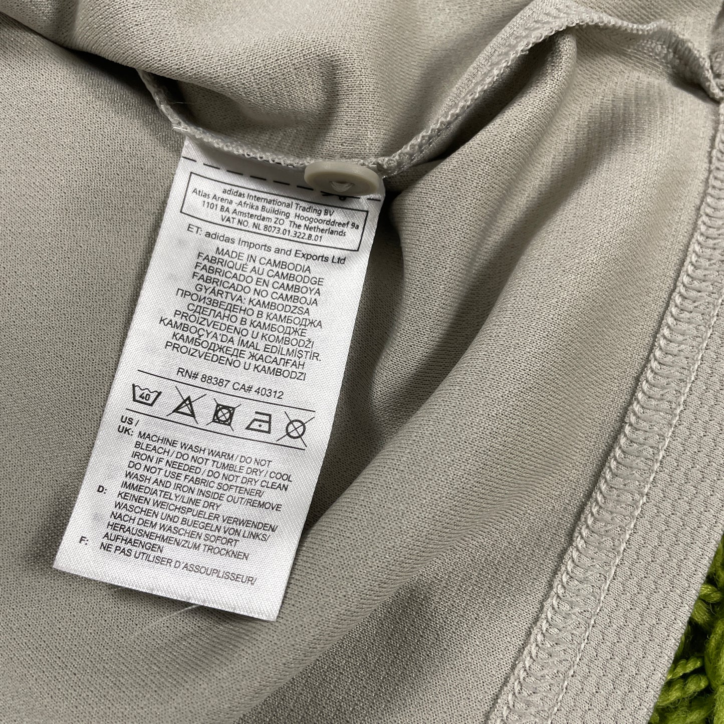 Adidas Juventus Turin Trikot grau Größe L 2018 2019