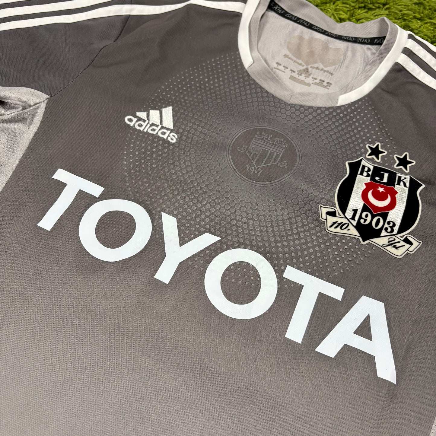 Adidas Besiktas Istanbul Almeida Trikot grau Größe L 2013 2014