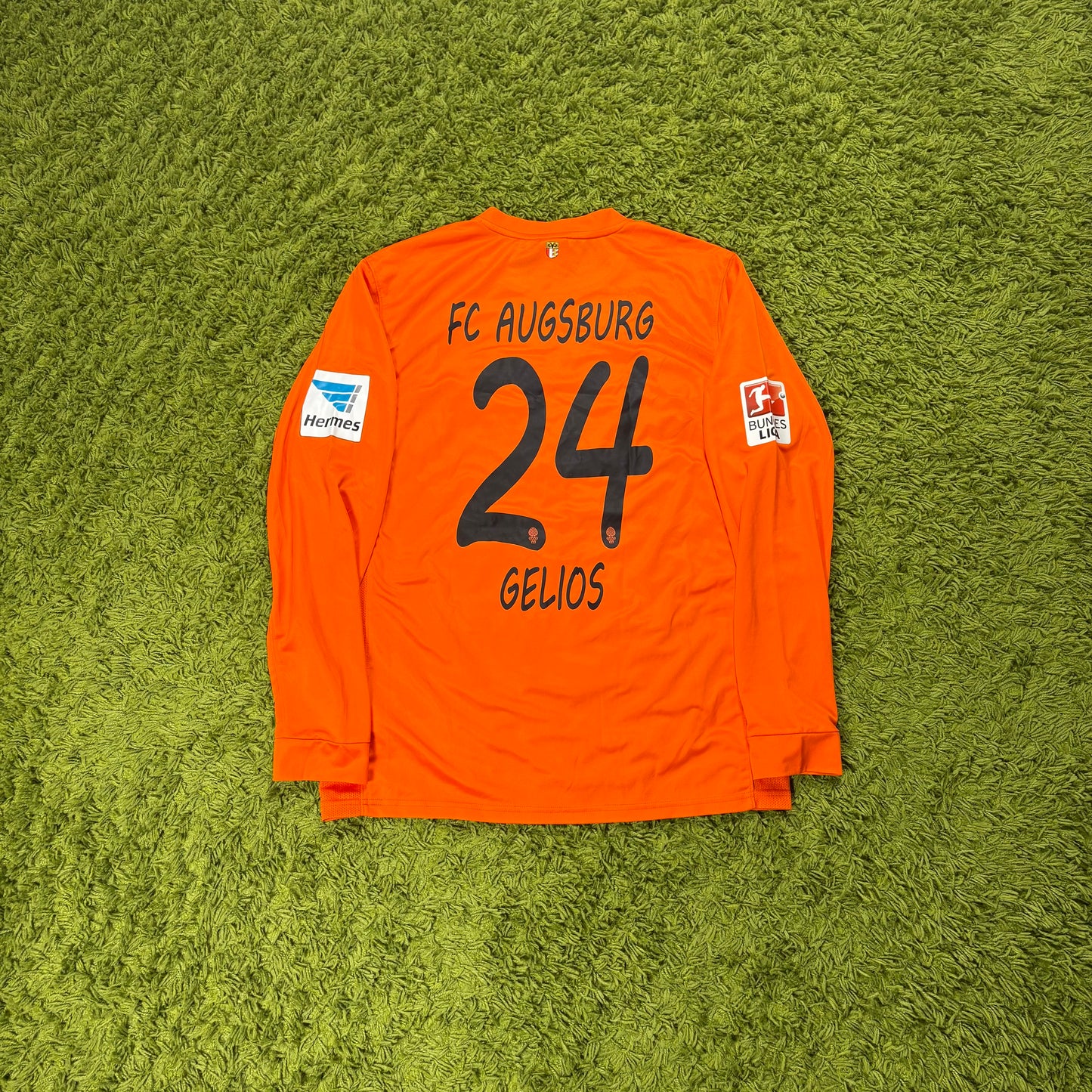 Nike FC Augsburg Trikot Gelios Orange Größe L 2016 2017