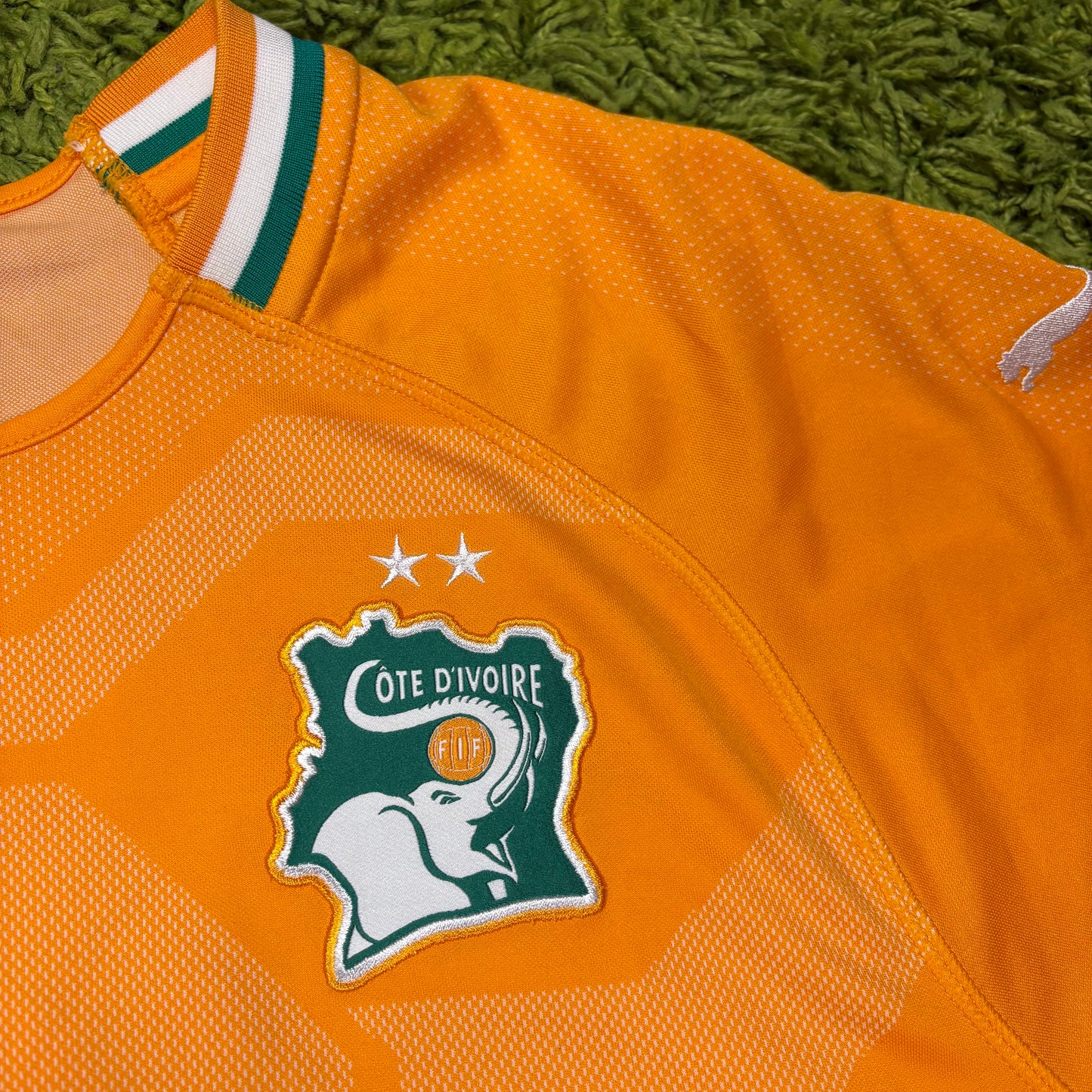 Puma Elfenbeinküste Zaha Trikot Orange Größe XL 2018