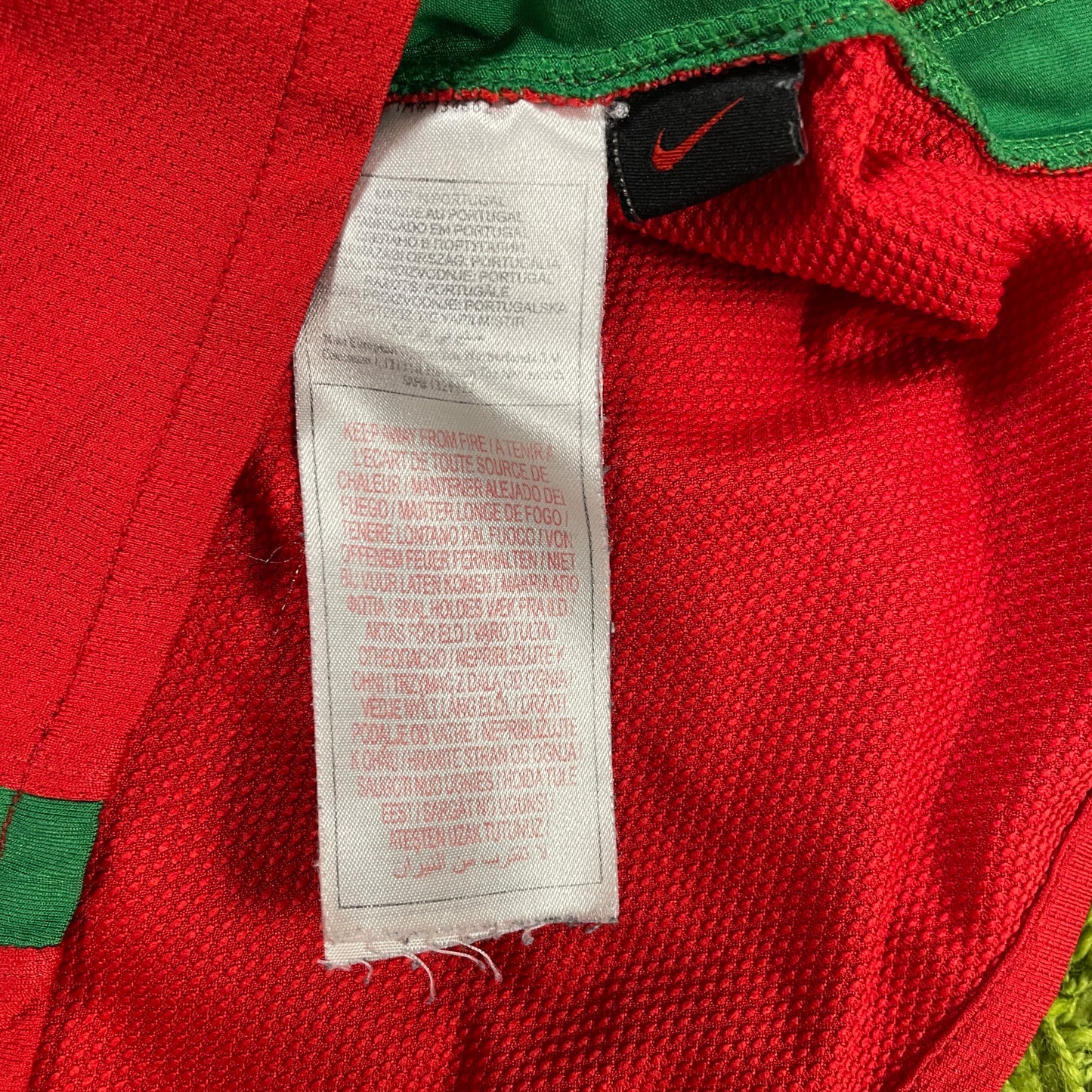 Nike Portugal Trikot rot Größe S 2008