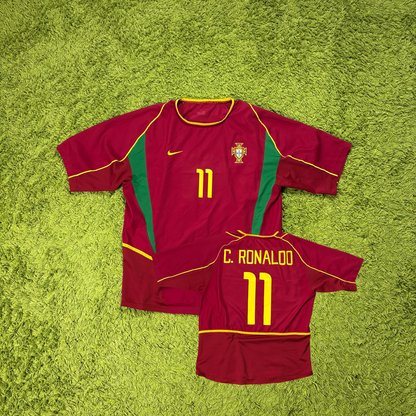 Nike Portugal Cristiano Ronaldo Trikot rot Größe L 2002